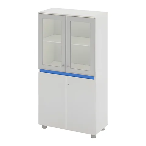 책장 Upper Glass Door