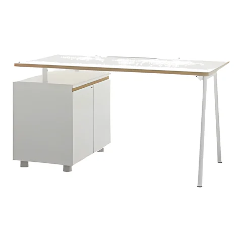 책상 STEEL · Under Drawer (사선다리)