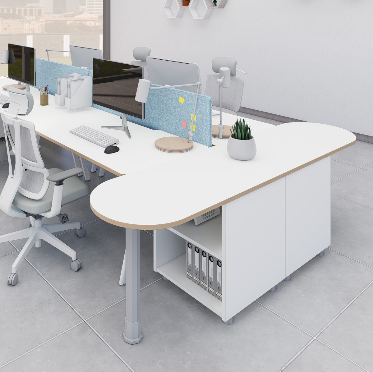 보조책상 WOOD · SIDE DESK 공간 연출 사진 (카다록)